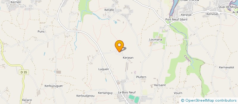 localisation de l'entreprise MADAME NELLY VERDU  CLEDER