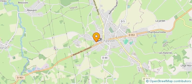 localisation de l'entreprise MADAME NELLY VOULAN à DUN-LE-PALESTEL