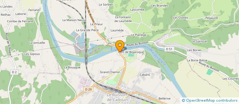 localisation de l'entreprise MADAME NELLY ZAMPERINI  LE BUISSON-DE-CADOUIN