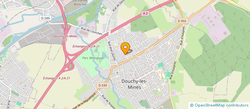 localisation de l'entreprise MADAME NELLY ZATILLA à DOUCHY-LES-MINES