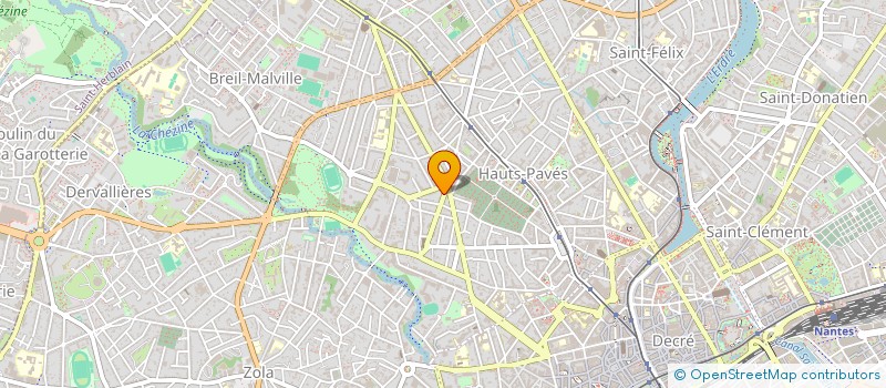 localisation de l'entreprise MADAME NELLY ZEILAS  NANTES