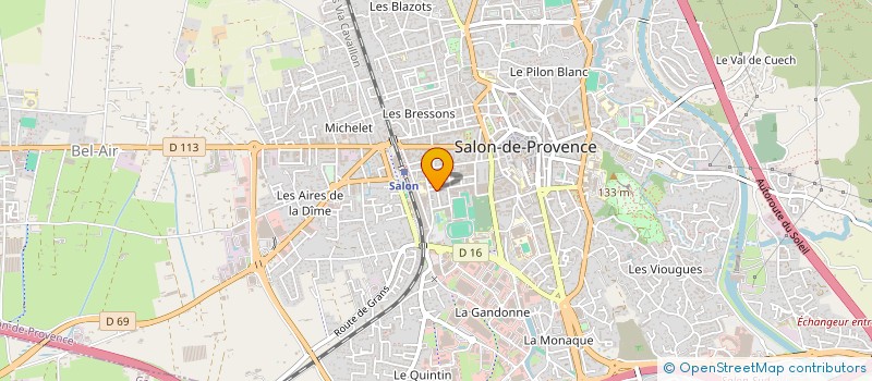 localisation de l'entreprise MADAME NELSIE BERNARD à SALON-DE-PROVENCE
