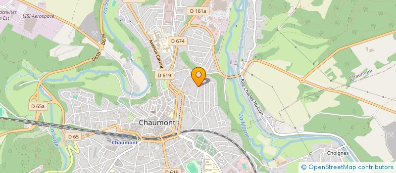 localisation de l'entreprise MADAME NELYA KATERYNYUK à CHAUMONT