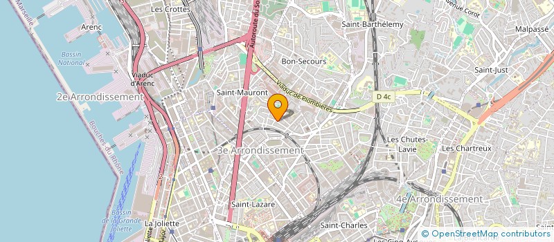 localisation de l'entreprise MADAME NEMATI ALLAOUI à MARSEILLE