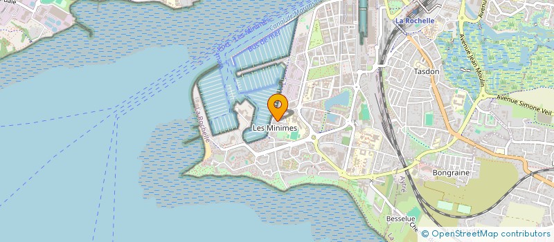 localisation de l'entreprise MADAME NEMATULLAH SARHADI  LA ROCHELLE