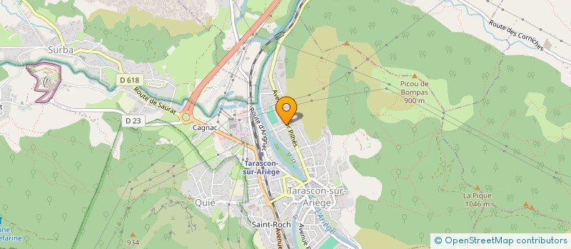 localisation de l'entreprise MADAME NEMESI MARQUEZ TORRENS à TARASCON-SUR-ARIEGE