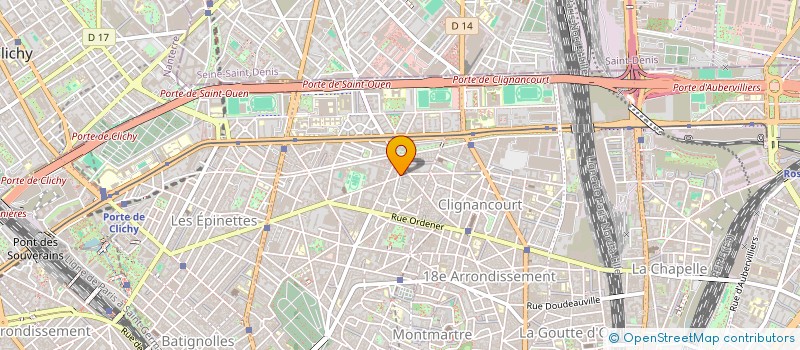 localisation de l'entreprise MADAME NENE GALLE BARRY  PARIS