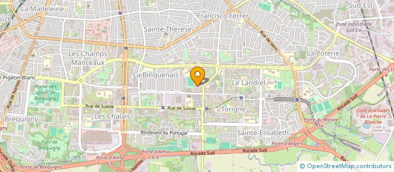 localisation de l'entreprise MADAME NENE KABA  RENNES