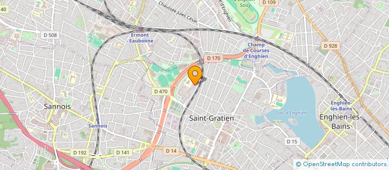 localisation de l'entreprise MADAME NENE SACKO  SAINT-GRATIEN