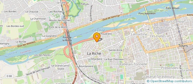 localisation de l'entreprise MADAME NENGO GRACA  LA RICHE