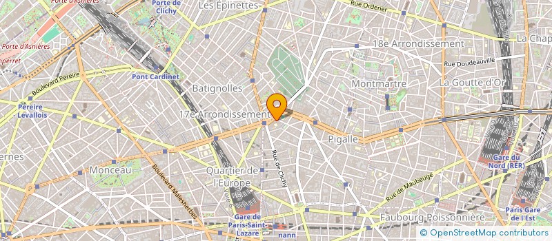 localisation de l'entreprise MADAME NEOLIE LASBASTRIES à PARIS