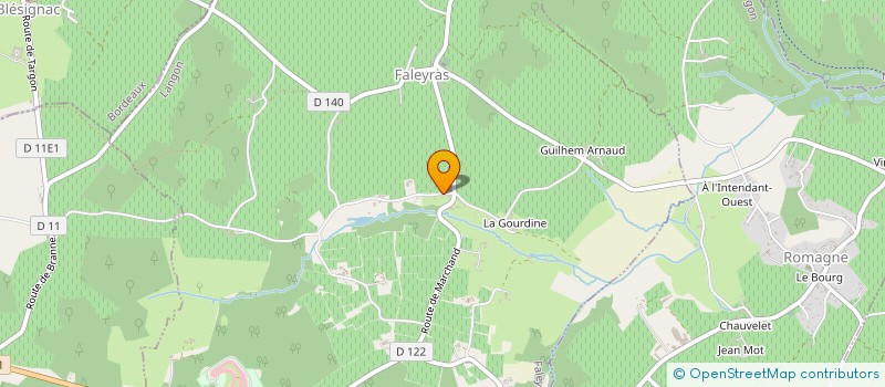 localisation de l'entreprise MADAME NEPIA GNANA  FALEYRAS