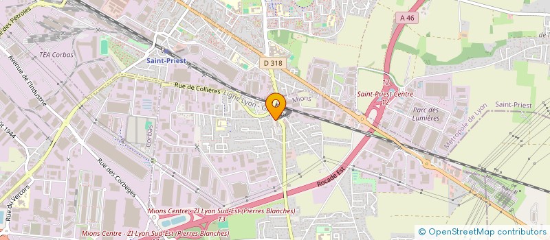 localisation de l'entreprise MADAME NERFIDA HASANOVIC  MIONS