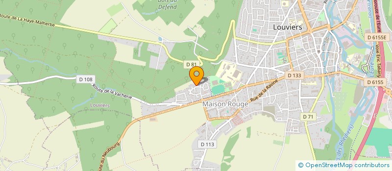 localisation de l'entreprise MADAME NERGIZ TOZLU à LOUVIERS