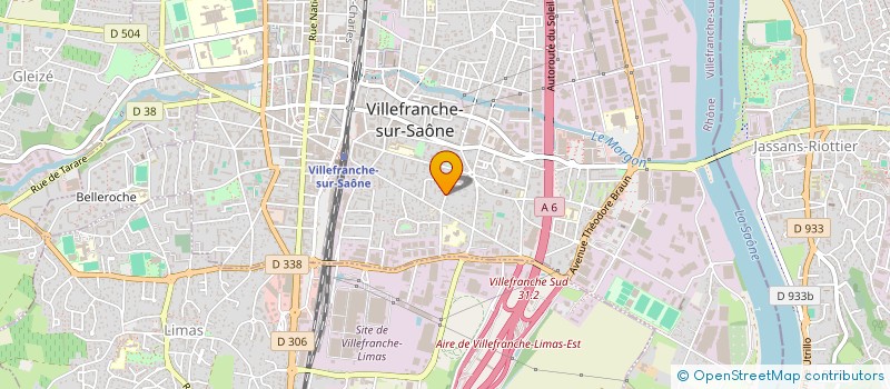 localisation de l'entreprise MADAME NERGIZ UGUZ à VILLEFRANCHE-SUR-SAONE