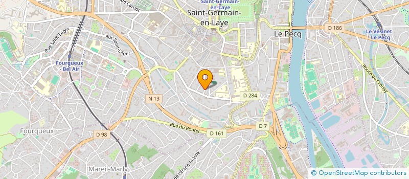 localisation de l'entreprise MADAME NERI KARRA  SAINT-GERMAIN-EN-LAYE