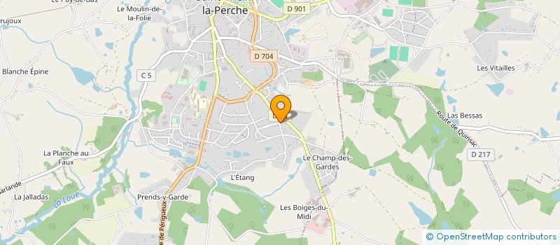 localisation de l'entreprise MADAME NERIMAN GULTEN à SAINT-YRIEIX-LA-PERCHE
