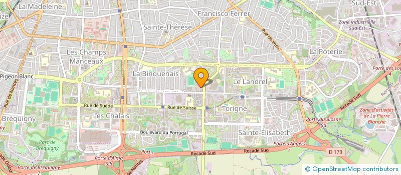 localisation de l'entreprise MADAME NERIMAN KAPLAN à RENNES
