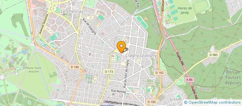 localisation de l'entreprise MADAME NERINGA ZALGAITE à VERSAILLES
