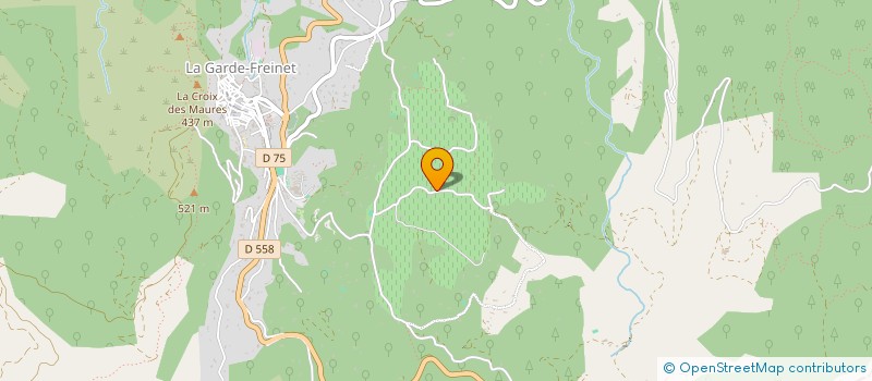 localisation de l'entreprise MADAME NERISSA DAVIES  LA GARDE-FREINET