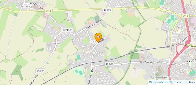 localisation de l'entreprise MADAME NERMA BECIROVIC  HERIN