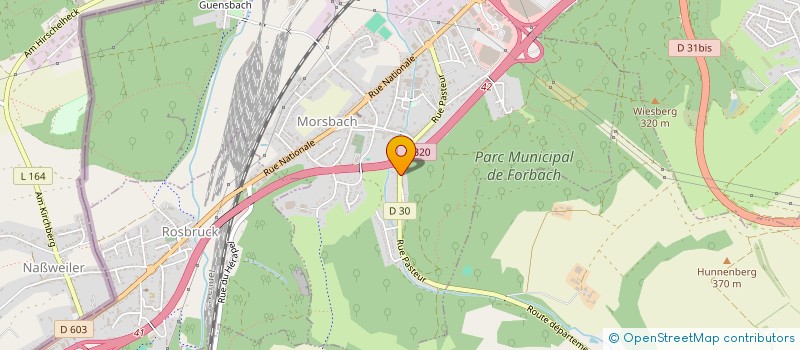 localisation de l'entreprise MADAME NERMIN KALYONCU  MORSBACH