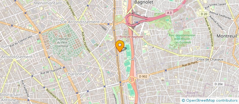 localisation de l'entreprise MADAME NERMINE ABD EL GELIL  PARIS