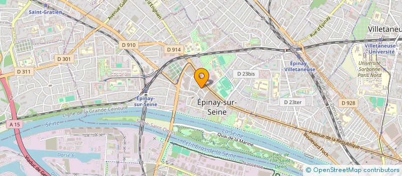 localisation de l'entreprise MADAME NERMINE HAMOUDAHAMOUDA à EPINAY-SUR-SEINE