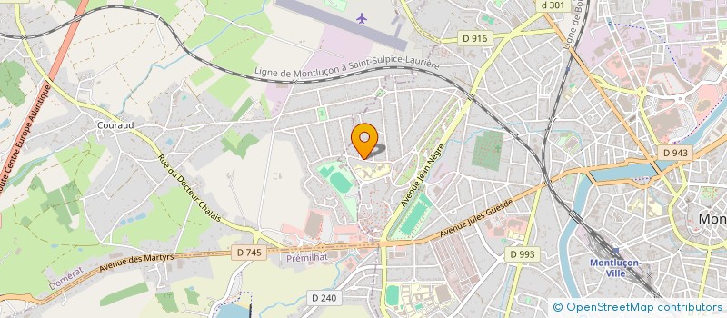 localisation de l'entreprise MADAME NESE SARIKAYA  MONTLUCON