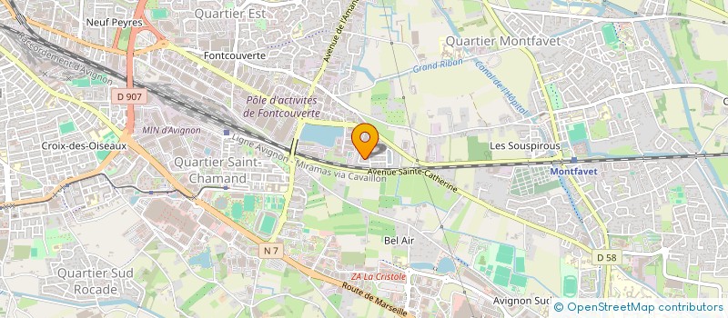 localisation de l'entreprise MADAME NESE VARLI à AVIGNON