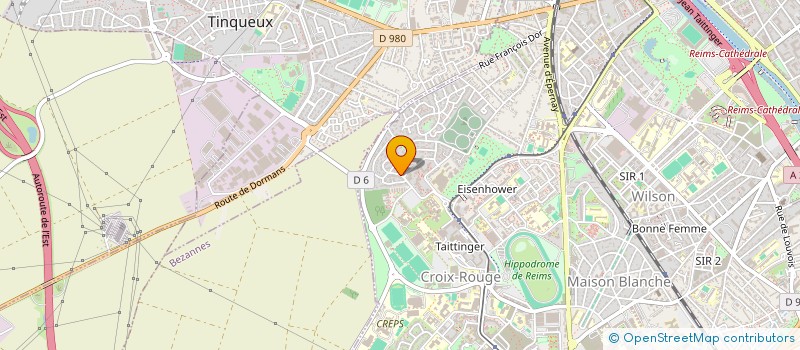 localisation de l'entreprise MADAME NESHTMAN KHALAF  REIMS