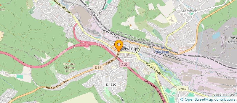 localisation de l'entreprise MADAME NESIMA CEHAJIC  HAYANGE