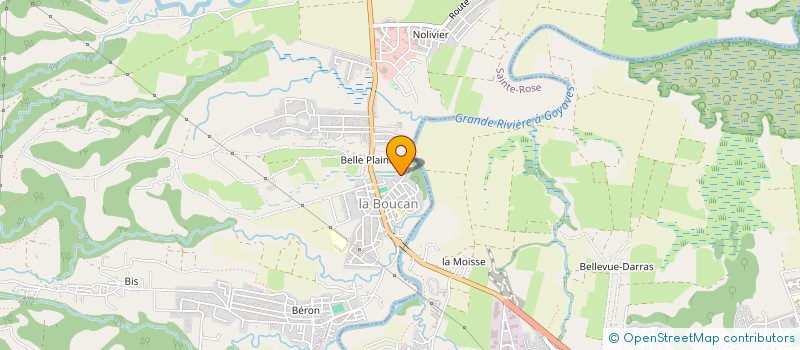 localisation de l'entreprise MADAME NESLIE GELABALE  SAINTE-ROSE