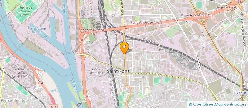 localisation de l'entreprise MADAME NESLIHAN CIHAN  SAINT-FONS