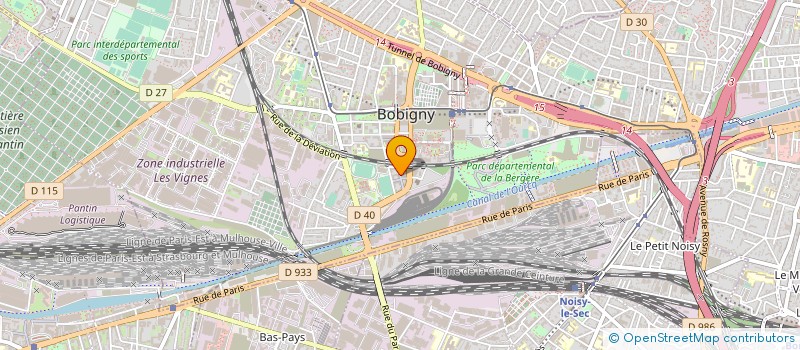 localisation de l'entreprise MADAME NESRIN HADI à BOBIGNY