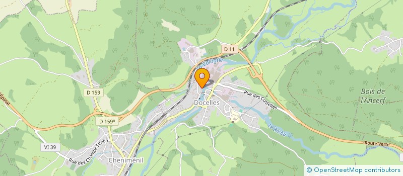 localisation de l'entreprise MADAME NESRIN UNVER à DOCELLES
