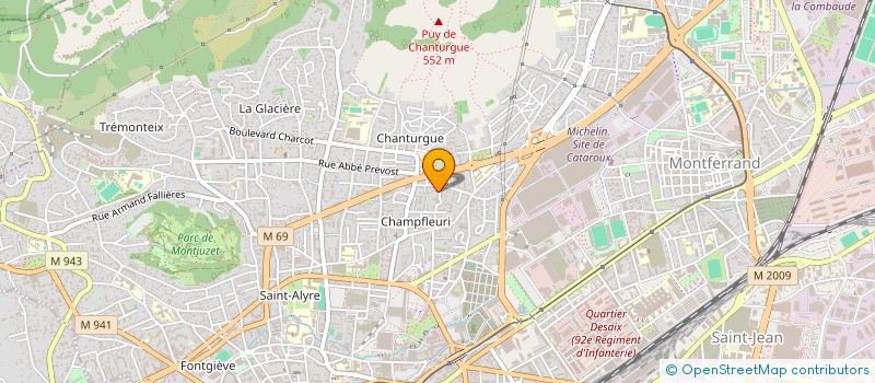 localisation de l'entreprise MADAME NESRINE AZI  CLERMONT-FERRAND