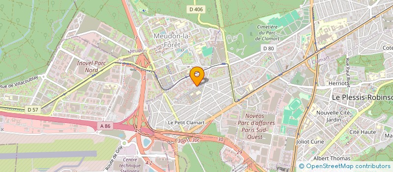 localisation de l'entreprise MADAME NESRINE BADAOUI à CLAMART