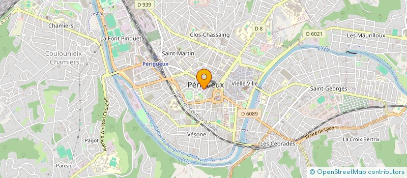 localisation de l'entreprise MADAME NESRINE CHAFAI  PERIGUEUX