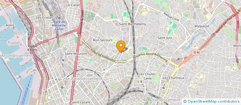 localisation de l'entreprise MADAME NESRINE CISSE à MARSEILLE