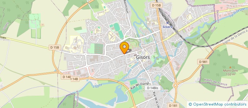 localisation de l'entreprise MADAME NESRINE GHODHBANI à GISORS