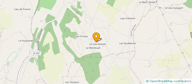 localisation de l'entreprise MADAME NESRINE HOUHECHE  SAINT-HYMER