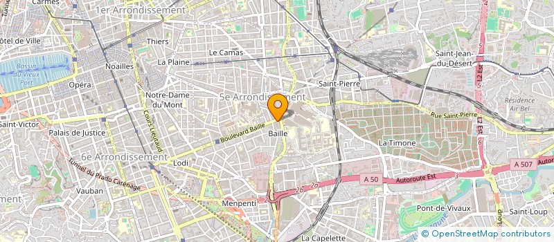 localisation de l'entreprise MADAME NESRINE MOSTEFAOUI à MARSEILLE