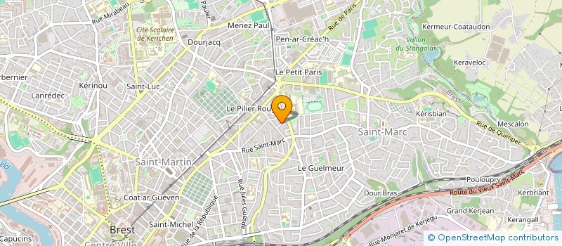 localisation de l'entreprise MADAME NESRINE MOUELHI à BREST