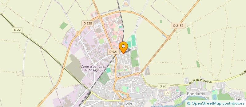 localisation de l'entreprise MADAME NESRINE OUTAJ à PITHIVIERS