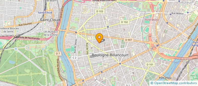 localisation de l'entreprise MADAME NESRINE SANDASSI à BOULOGNE-BILLANCOURT