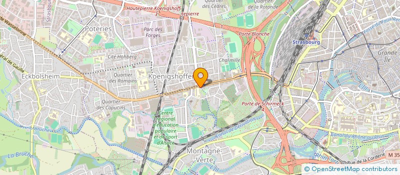 localisation de l'entreprise MADAME NESRINE TOUMI à STRASBOURG