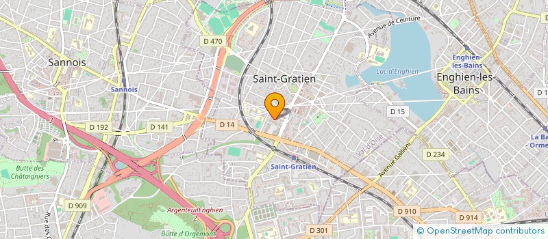 localisation de l'entreprise MADAME NESRINE YAHIAOUI à SAINT-GRATIEN