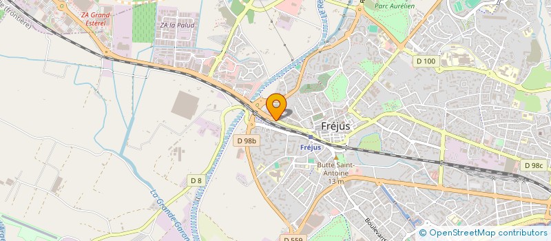 localisation de l'entreprise MADAME NESRINE ZENINA à FREJUS
