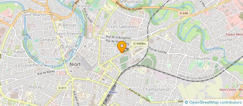 localisation de l'entreprise MADAME NESSLY FERNANDEZ  MONNAIE